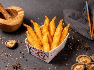 10 Creveți Torpedo + 1 sos